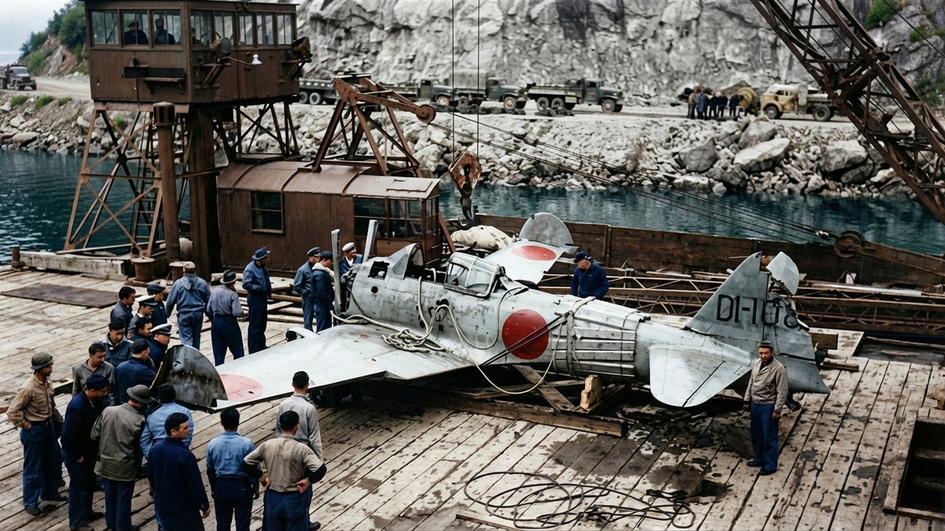 敵に渡った零戦