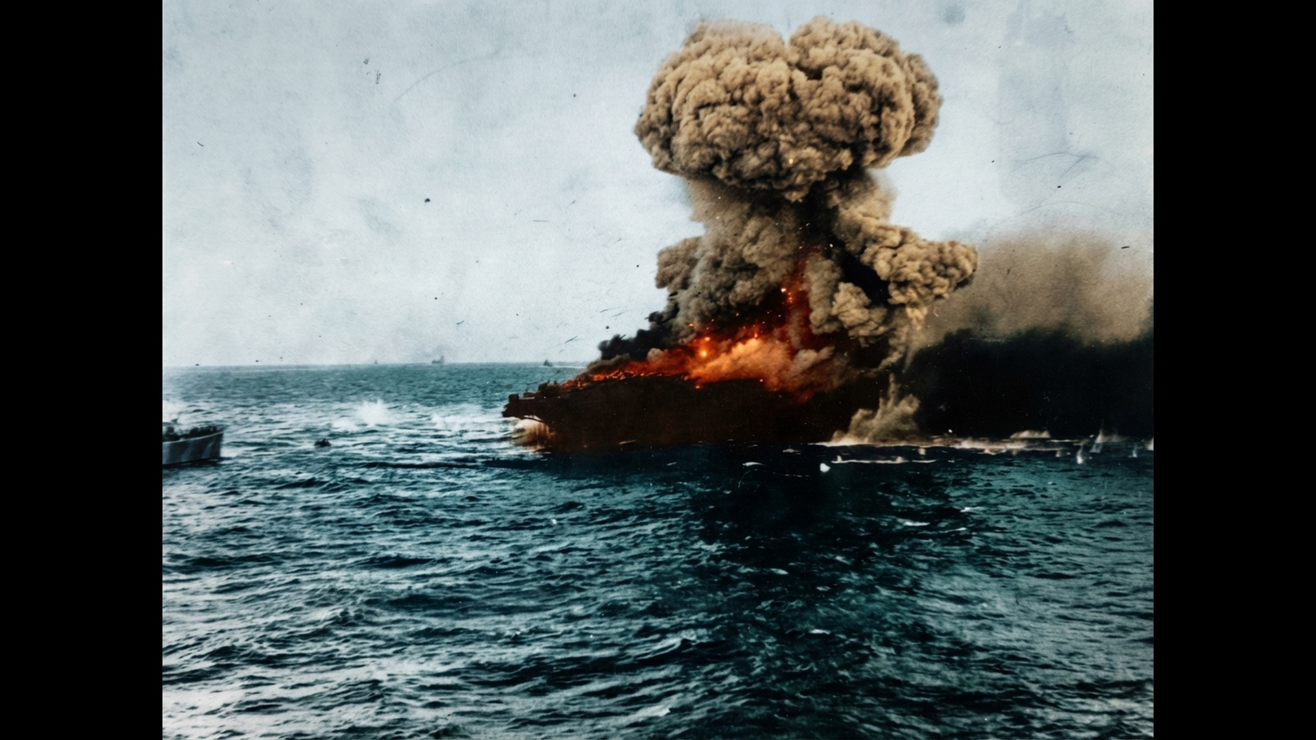 レキシントン沈没