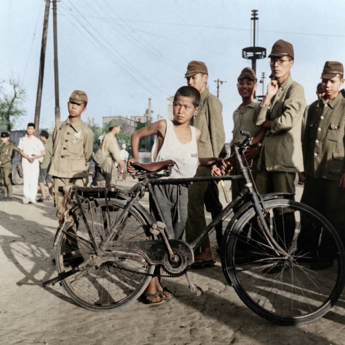 東京の街角 AIカラー化