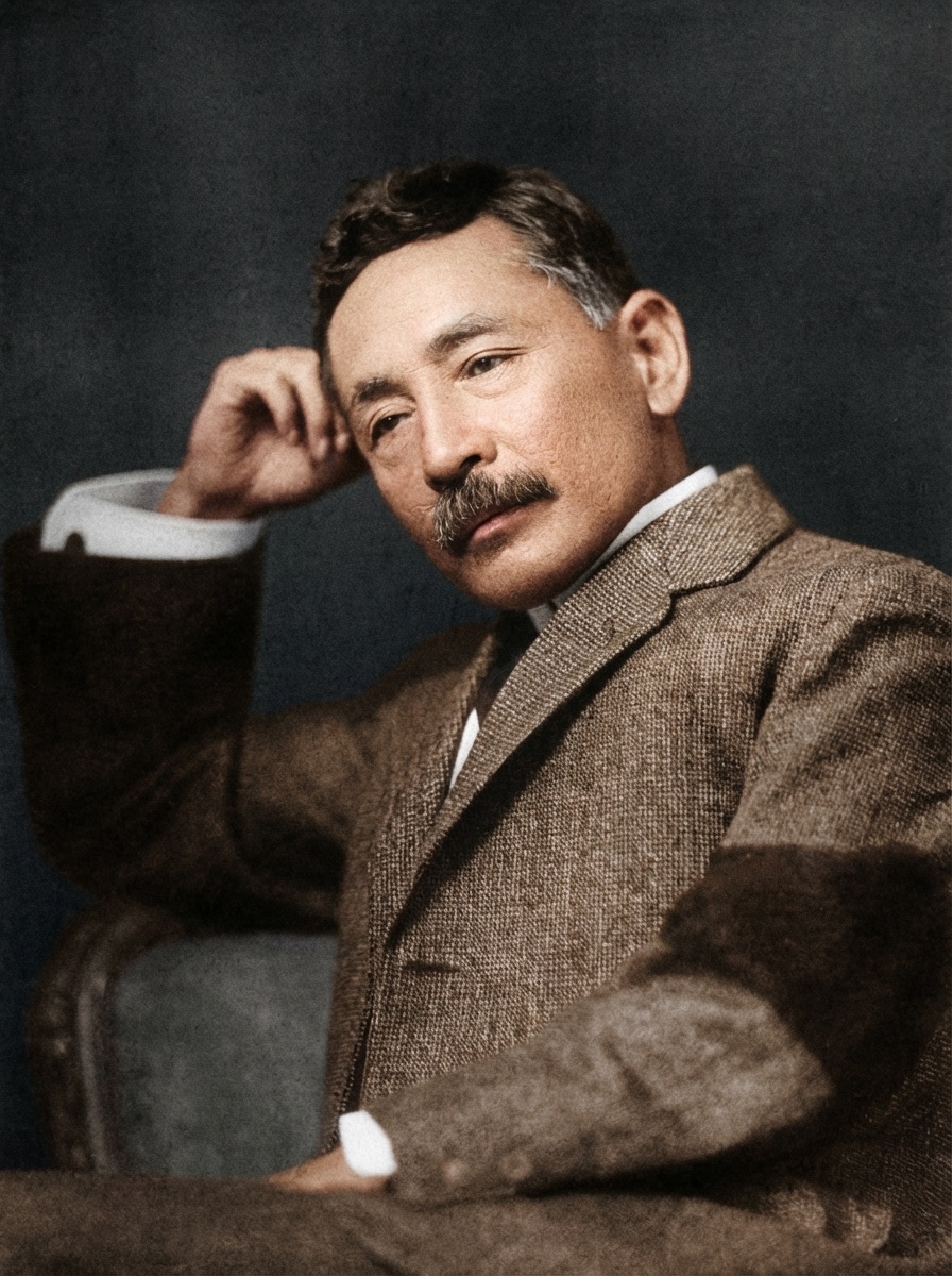 AIカラー化後（夏目漱石）